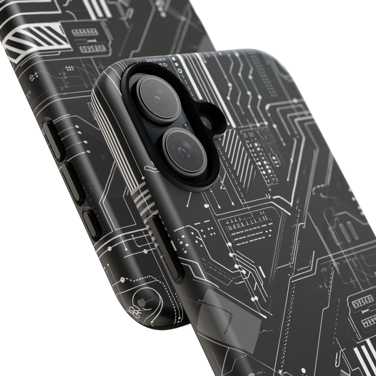 Circuitry Elegance: Futuristic Precision - for iPhone 16