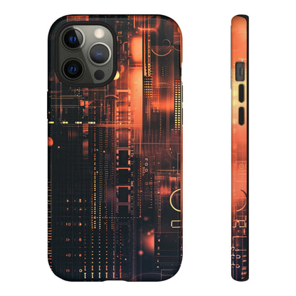 FuturTech Glare: Innovation Gradient - Protective Phone Case