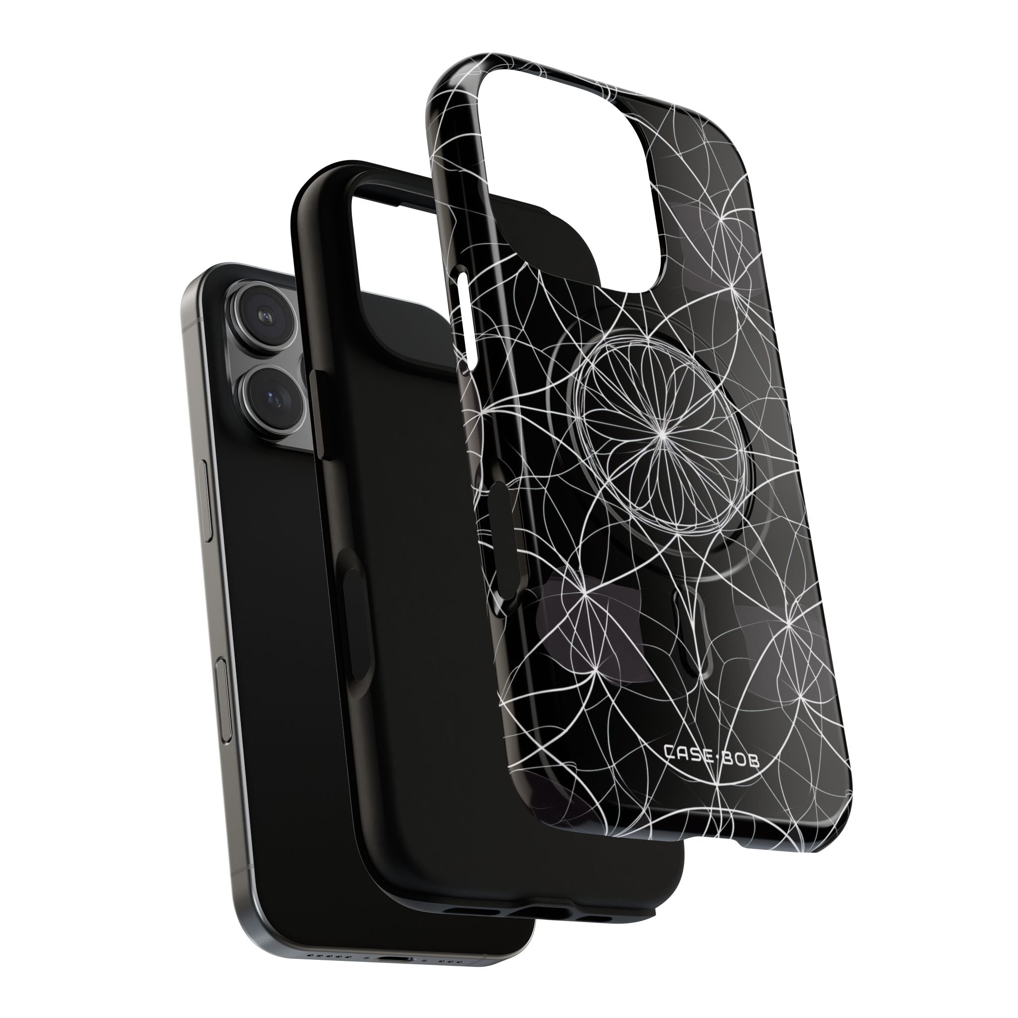 Radiant Petal Orbit iPhone 16 Pro Case - Tough+