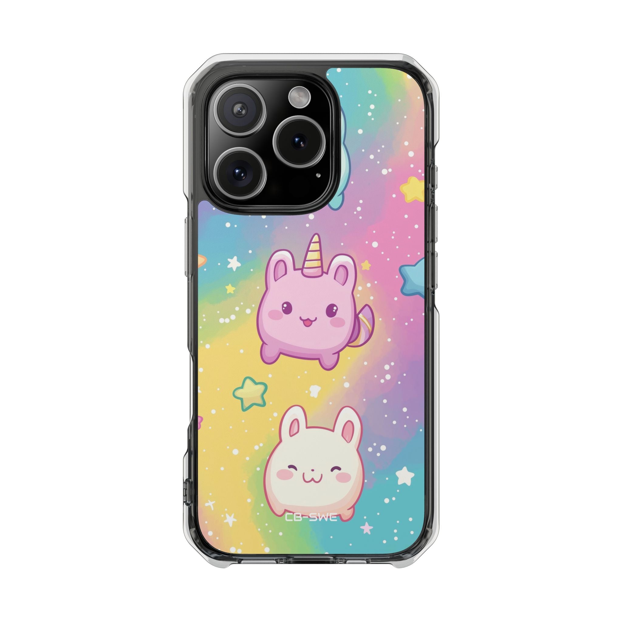 Bunnies Dance Under Stars iPhone Case - Impact