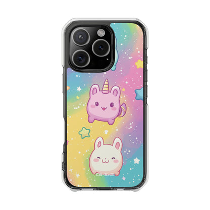 Bunnies Dance Under Stars iPhone Case - Impact