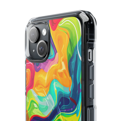 Bold Bright Patterns - Clear Impact Case for iPhone