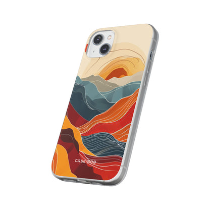 Sunlit Ridges iPhone 14 Plus Case - Soft
