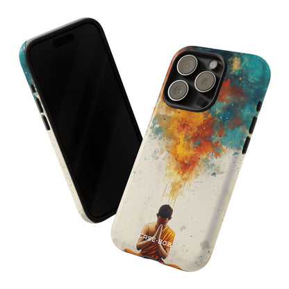 Meditative Glow iPhone 15 Pro Case - Tough