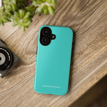 Medium Turquoise iPhone 16 - Tough Phone Case