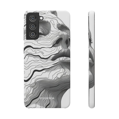 Topographic Serenity | Slim Phone Case for Samsung