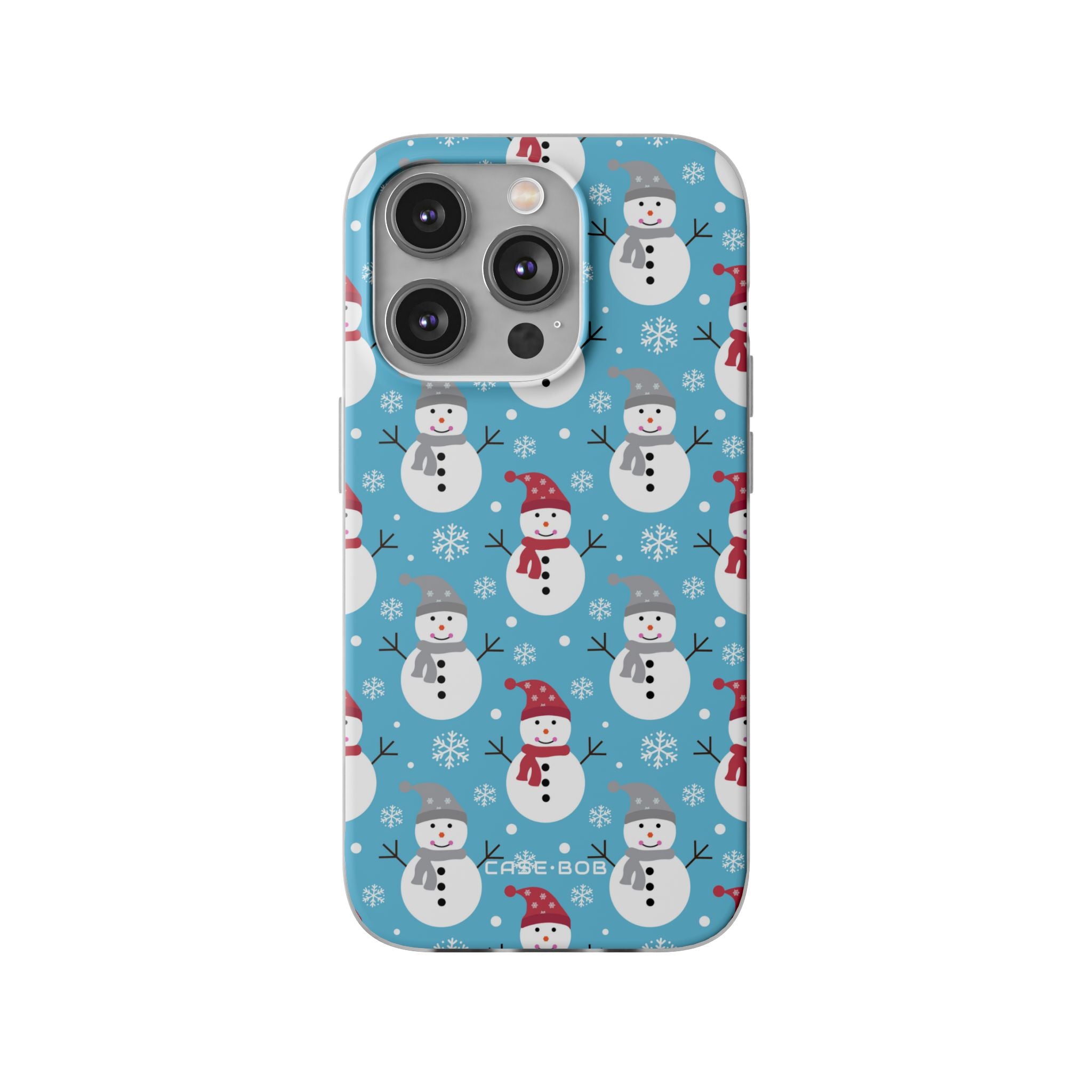Snowman Parade iPhone 14 Pro Case - Soft