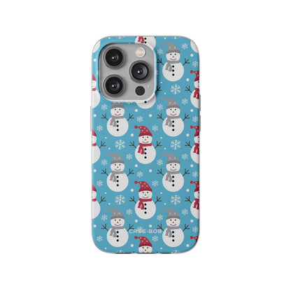 Snowman Parade iPhone 14 Pro Case - Soft