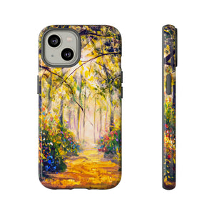 Sunny forest - Protective Phone Case