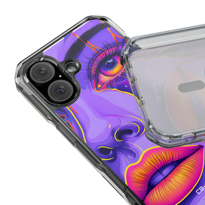 Cosmic Dreamscape Eye iPhone Case - Impact