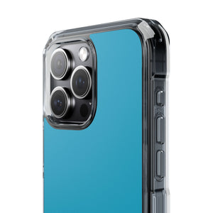 Pacific Blue | Phone Case for iPhone (Clear Impact Case - Magnetic)