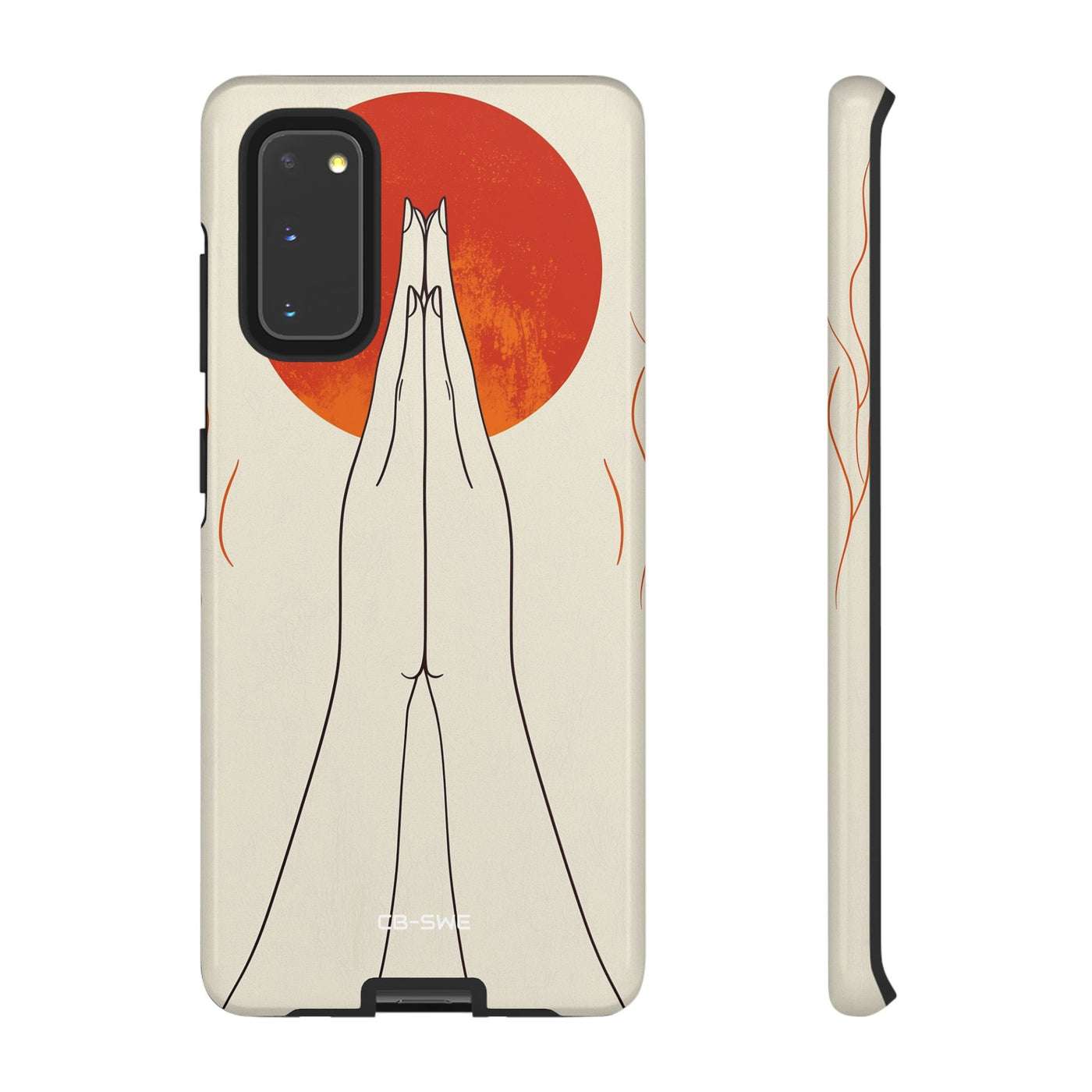 Hands Embrace Sun - Samsung Case