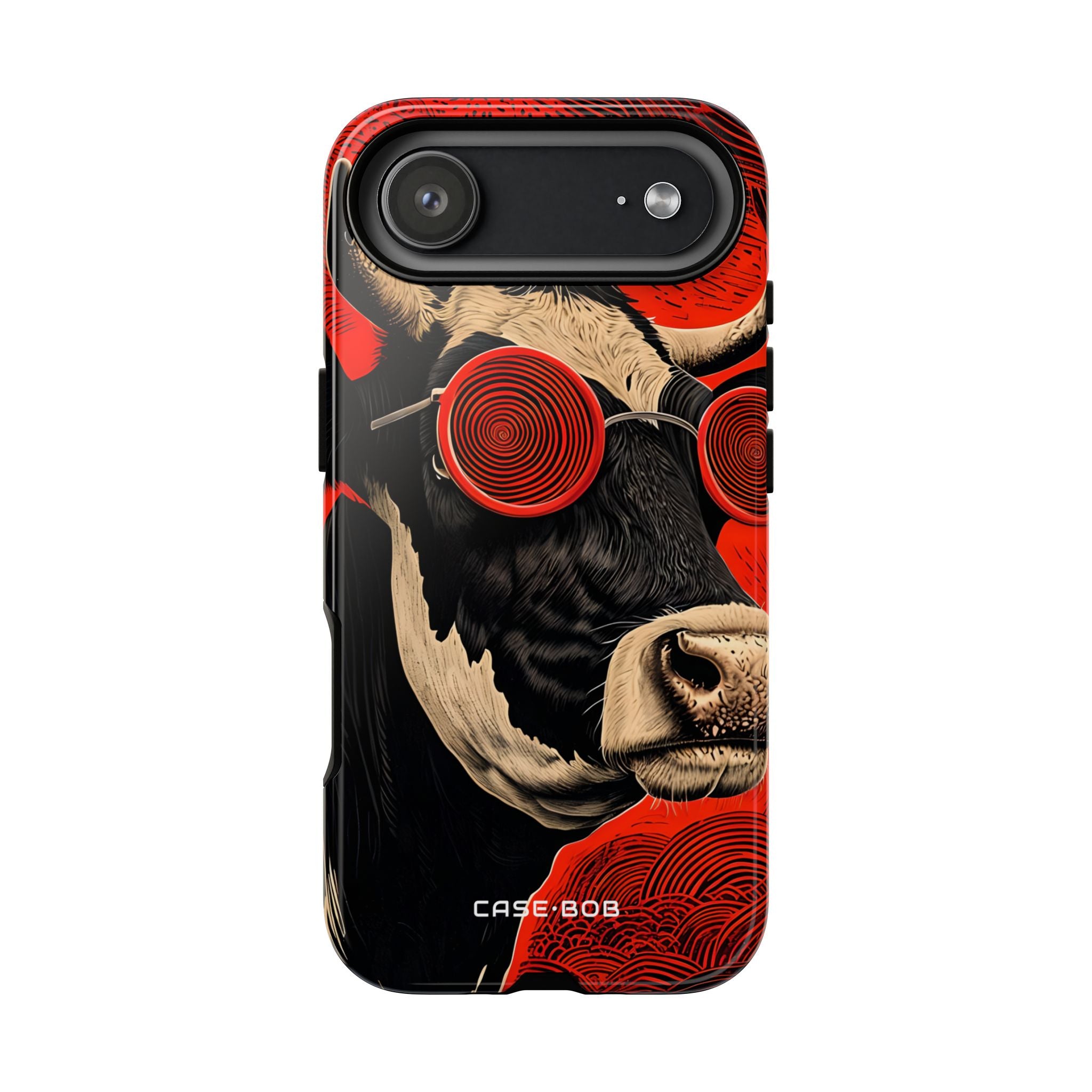 Hypnotic Cow iPhone 17 Air Case - Tough