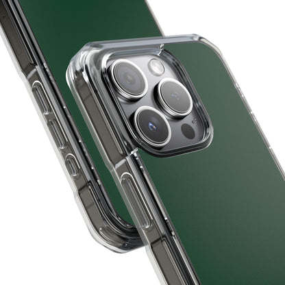 British Racing Green - Clear Impact Case for iPhone