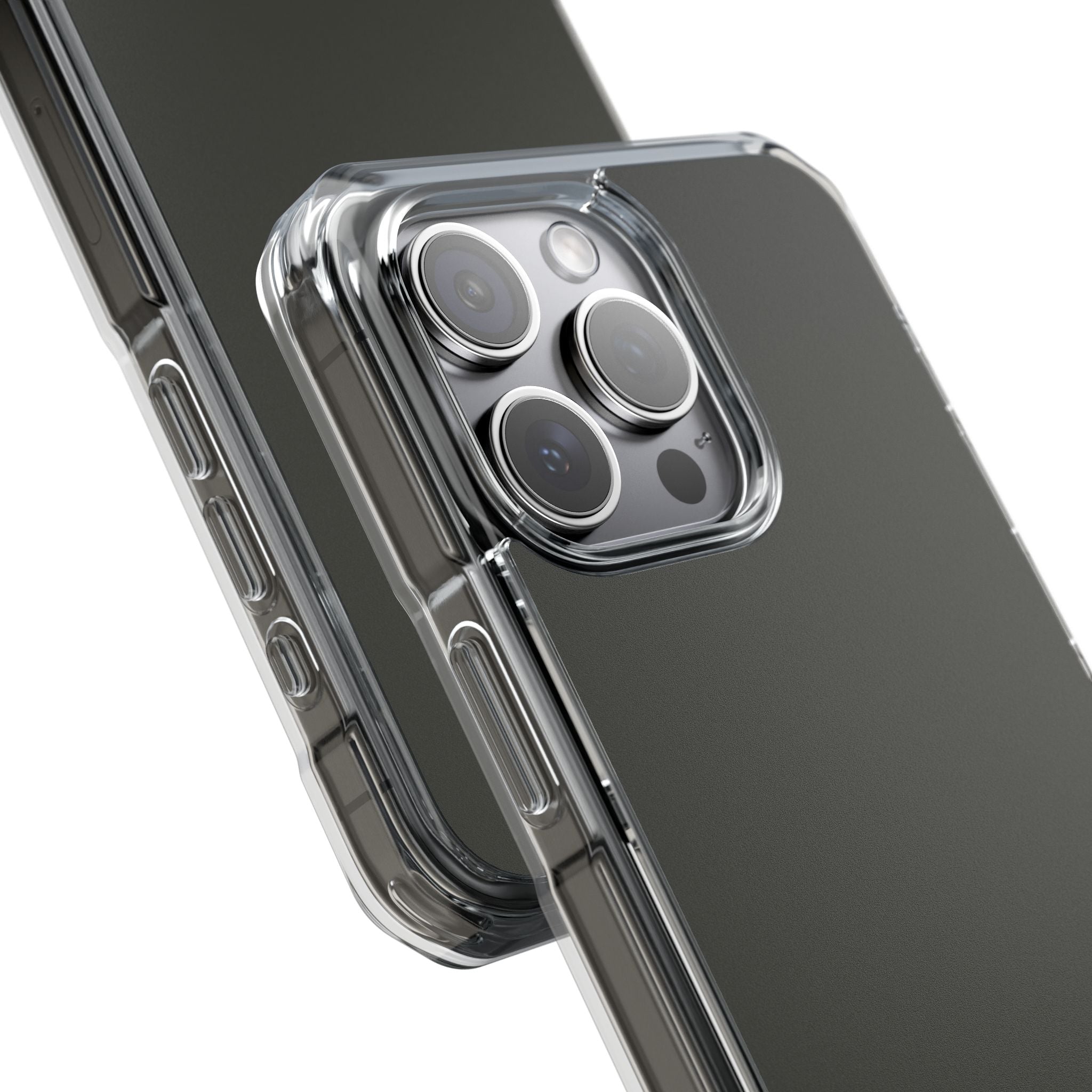 Black Olive - Clear Impact Case for iPhone