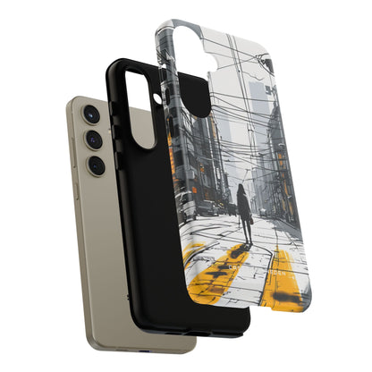 Urban Noir Streetscape Samsung S24 - Tough Phone Case