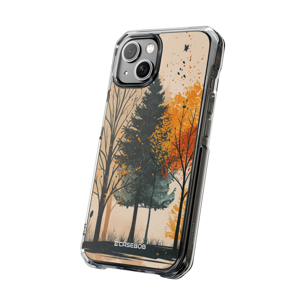 Autumnal Whispers - Phone Case for iPhone (Clear Impact - Magnetic)