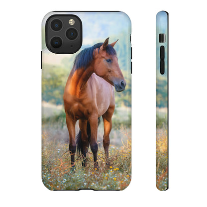 Chestnut Thoroughbred - Protective Phone Case