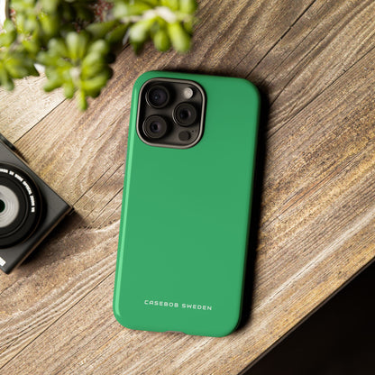 Medium Sea Green iPhone 15 - Tough Phone Case