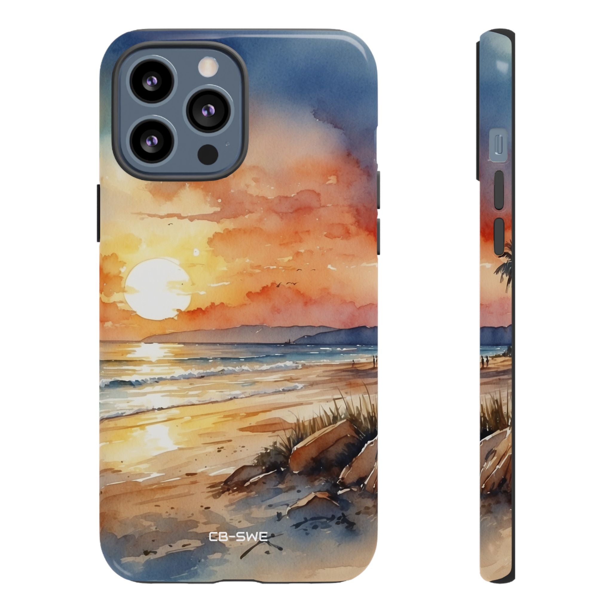 Sunset Dances Over - iPhone Case