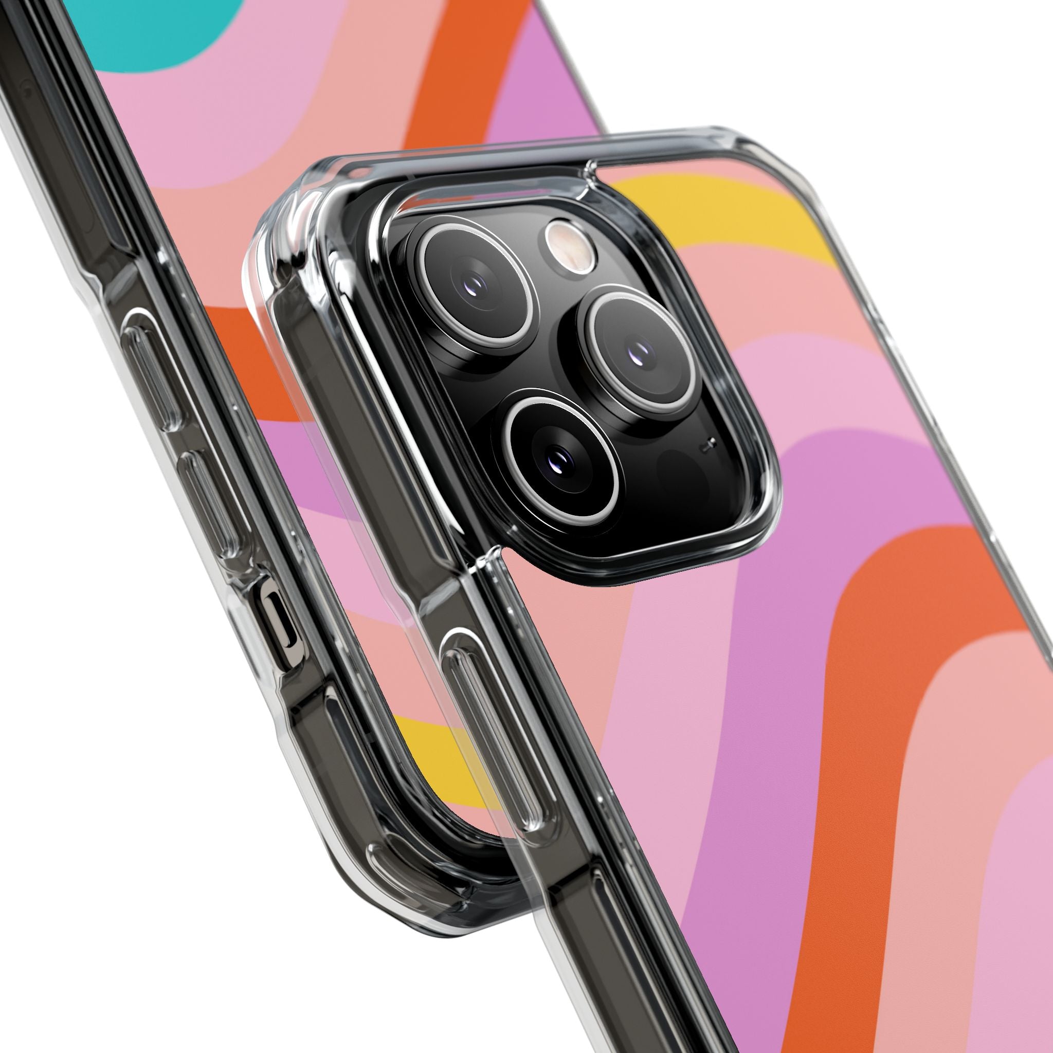 Fluid Color Waves iPhone Case - Impact