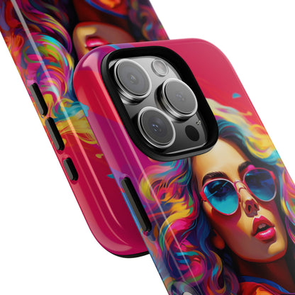 Surreal Color Fusion - iPhone Case