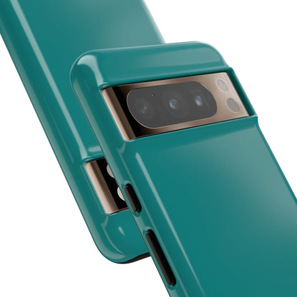 Dark Cyan Google Pixel 8 - Tough Phone Case