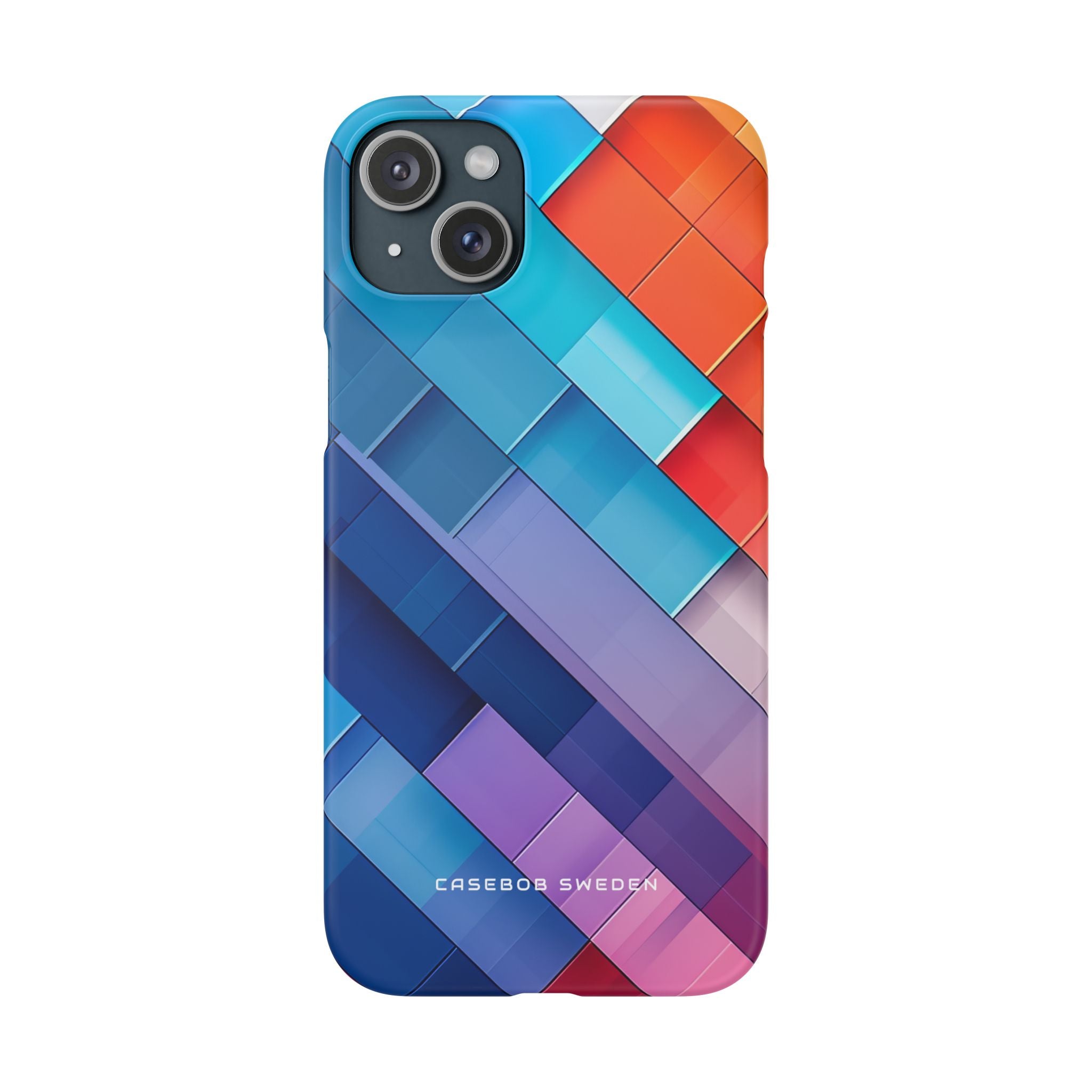 Vibrant GeoFlow iPhone 15 - Slim Phone Case