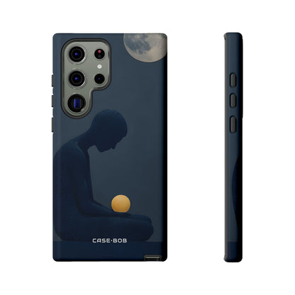 Moonlit Contemplation Samsung S23 Ultra Case - Tough