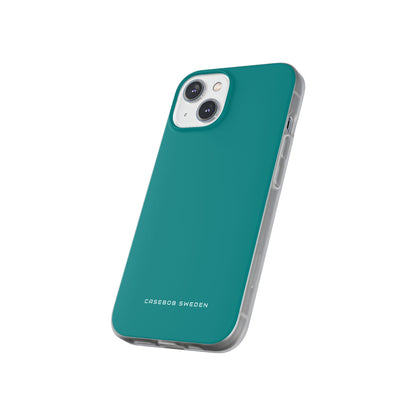 Dark Cyan iPhone 14 - Flexi Phone Case