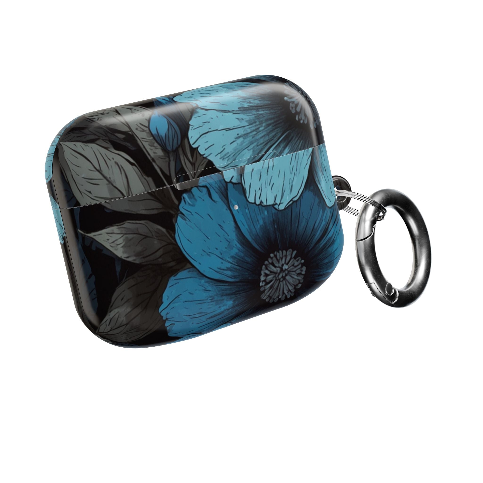 Blue Petal Bloom - AirPods Case