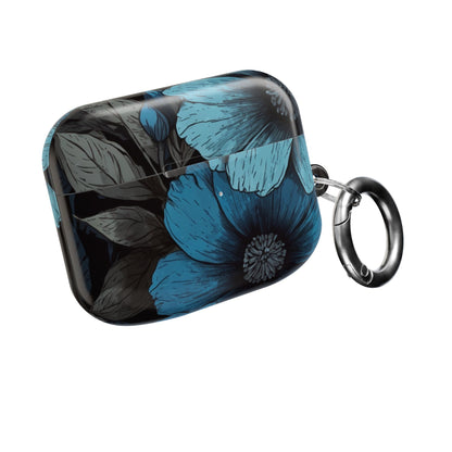 Blue Petal Bloom - AirPods Case
