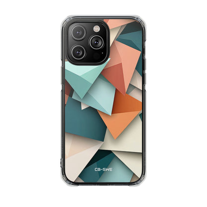 Geometric Color Harmony iPhone Case - Impact