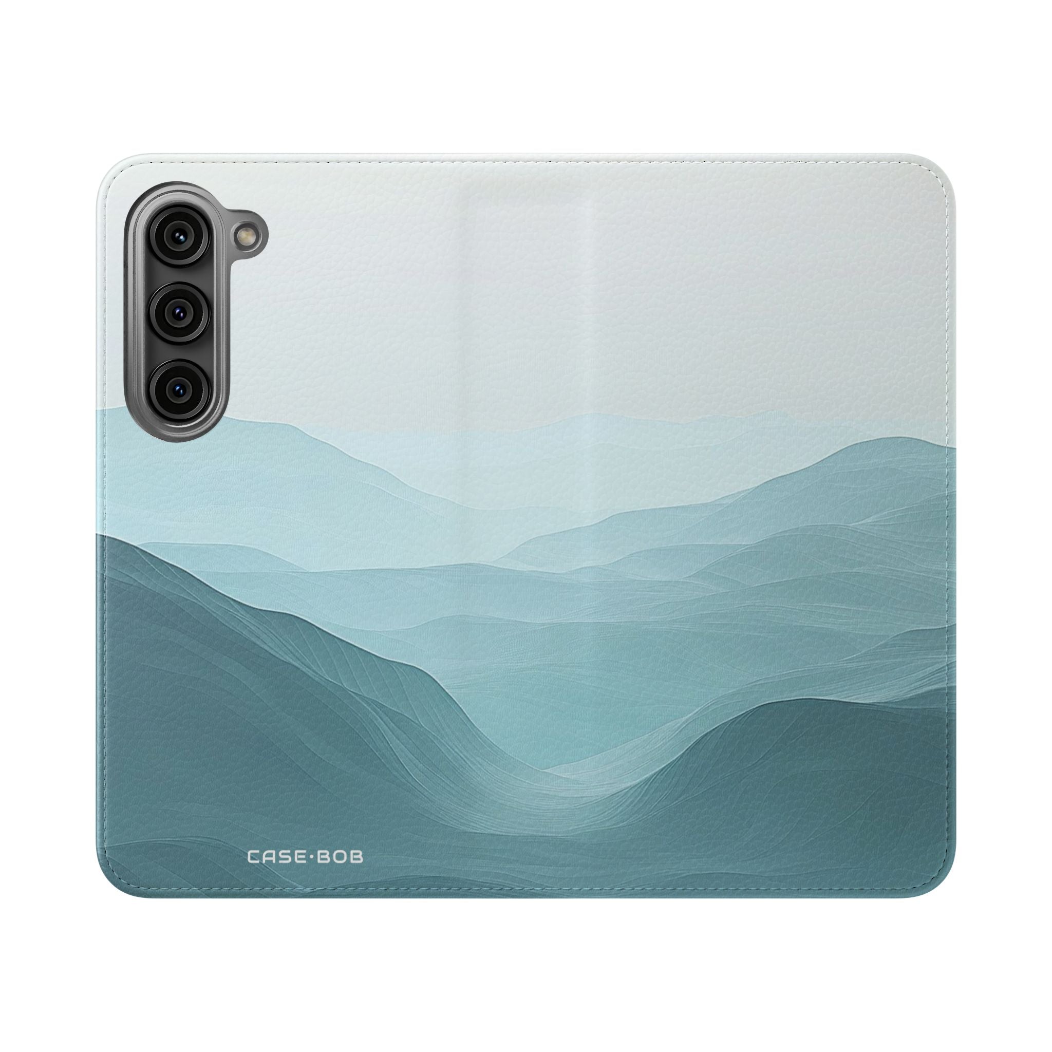Teal Ridge Layers - Samsung S23 Case - Wallet