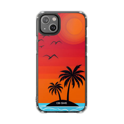 Summer Sunset Silhouettes iPhone Case - Impact
