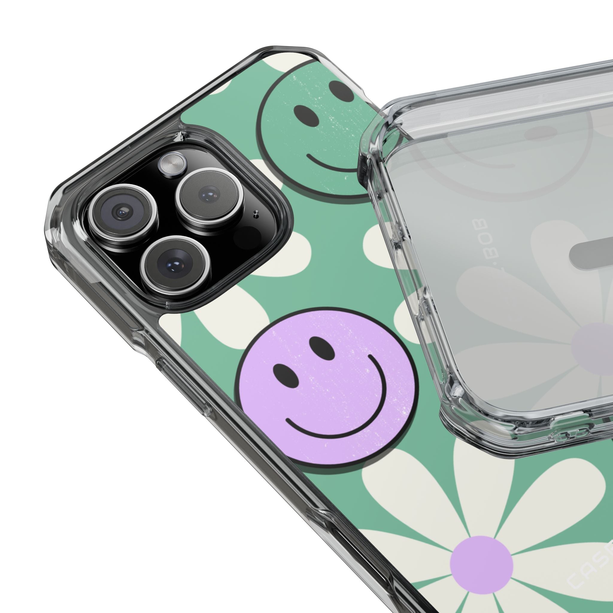 Smiley Daisy Glow iPhone 16 Pro Max Case - Impact