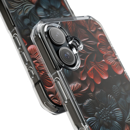 Sculpted Floral Elegance iPhone Case - Impact