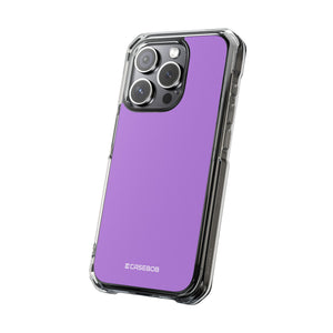 Lavender Floral | Phone Case for iPhone (Clear Impact Case - Magnetic)