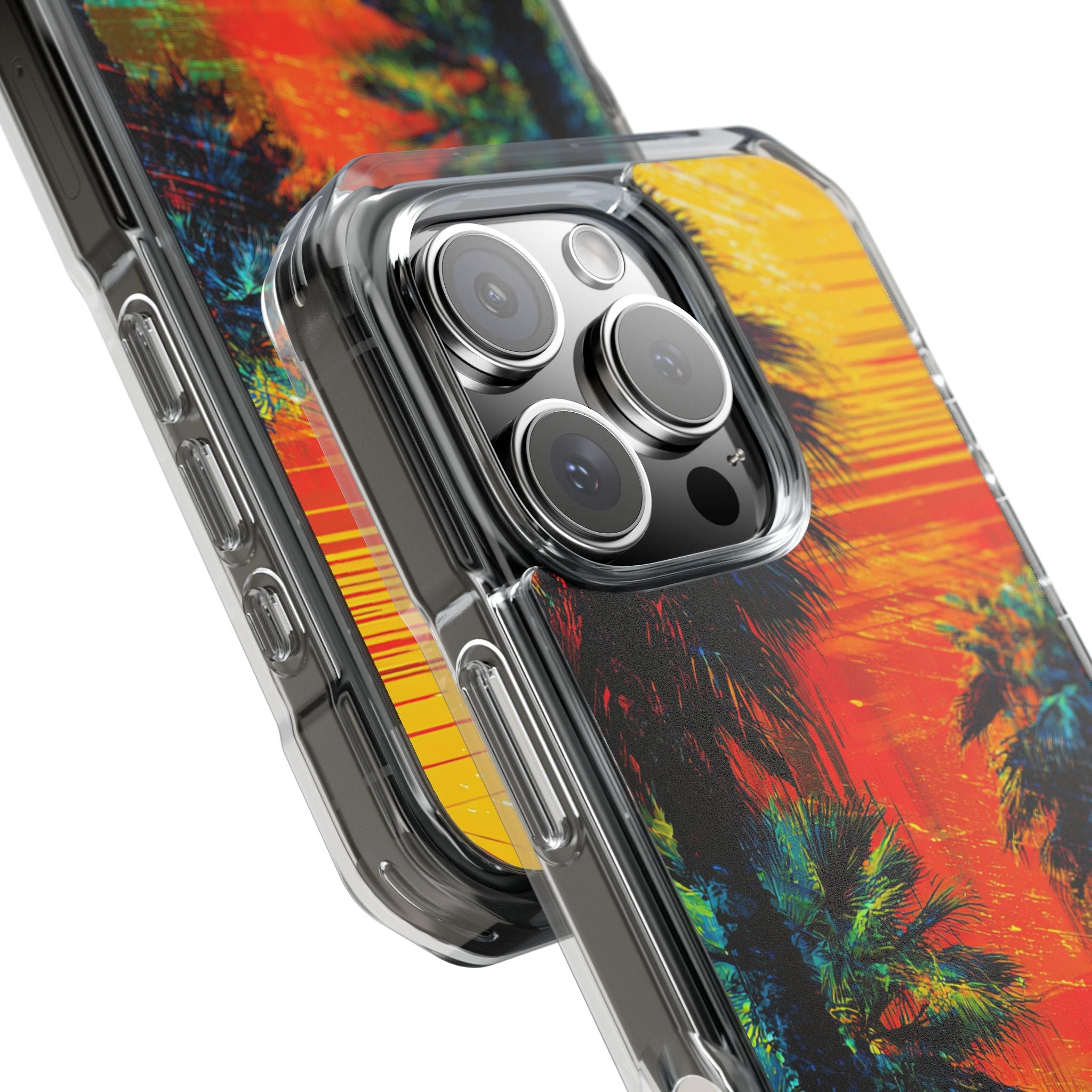 Summer Sunset Palms iPhone Case - Impact