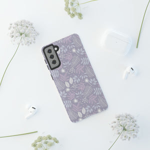 Purple Mona Leaf - Protective Phone Case