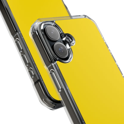 Gold Yellow - Clear Impact iPhone 16 Phone Case