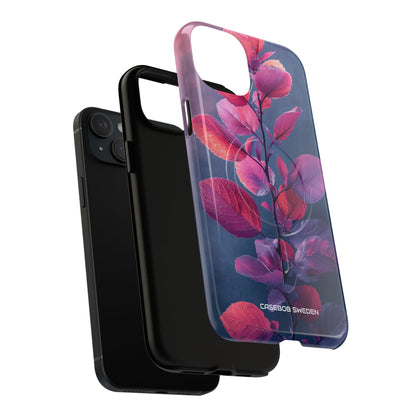 Pink Blue Nature - Tough + MagSafe® iPhone 15 Phone Case