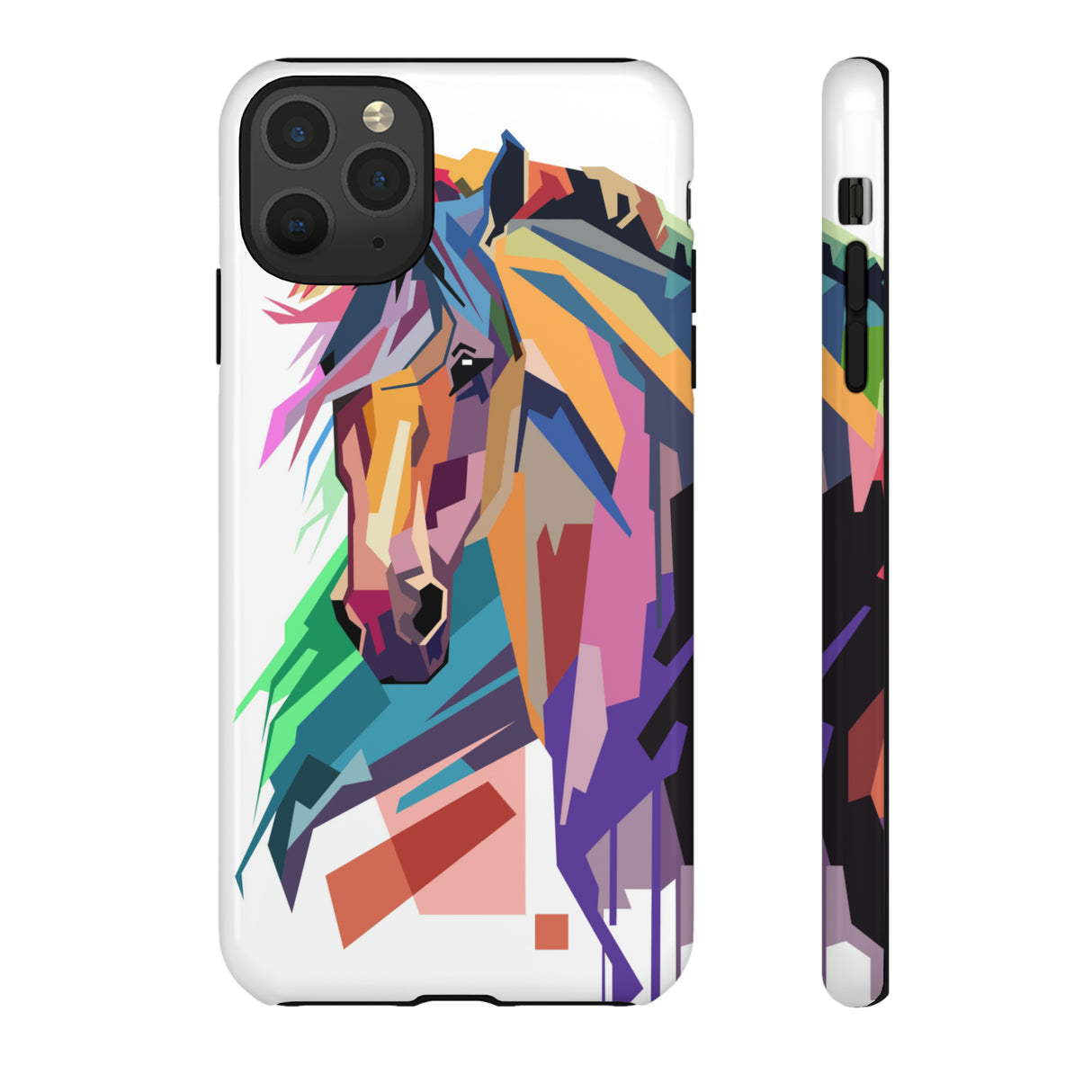 Illustration Horse - Protective Phone Case