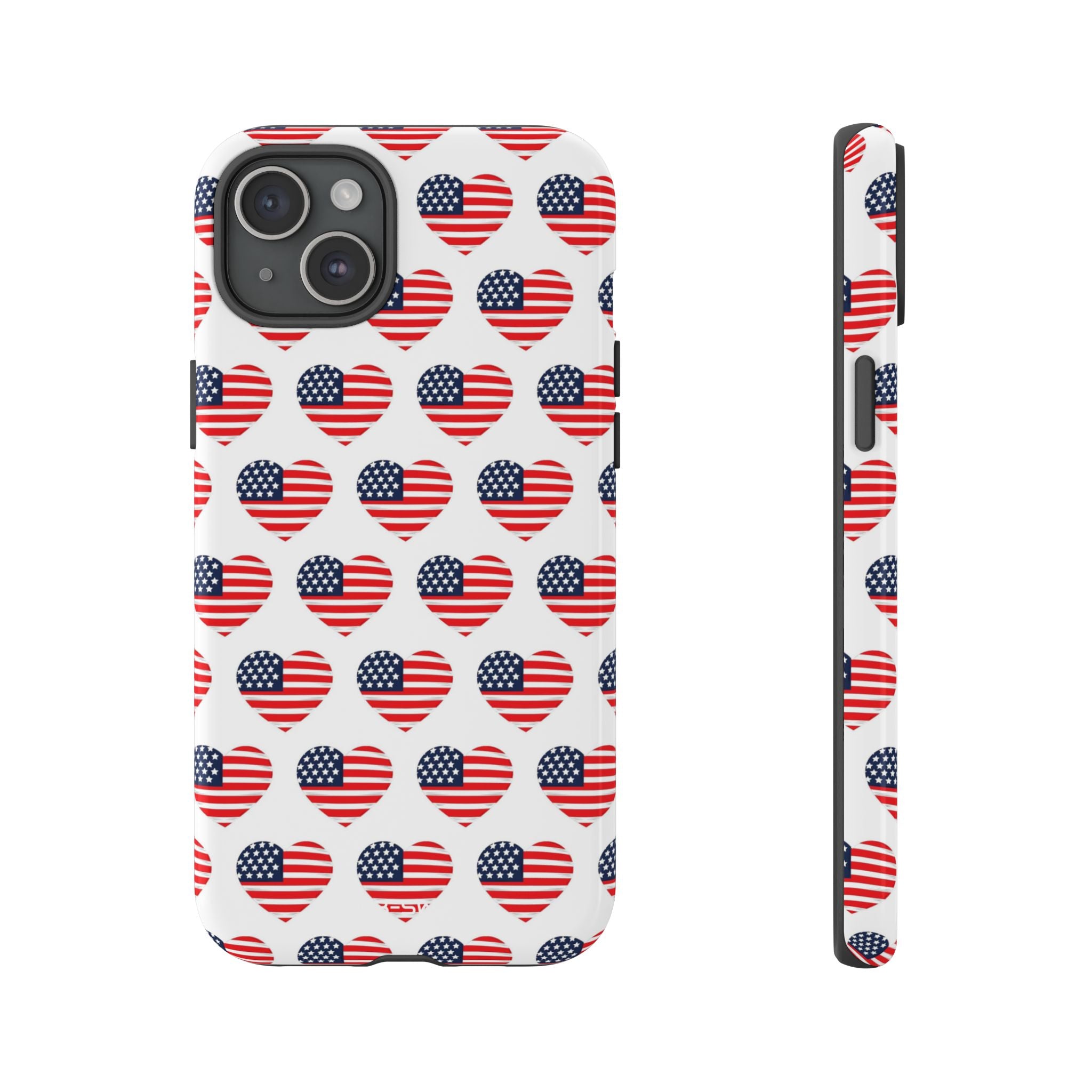 Hearts Embrace Freedom - iPhone Case