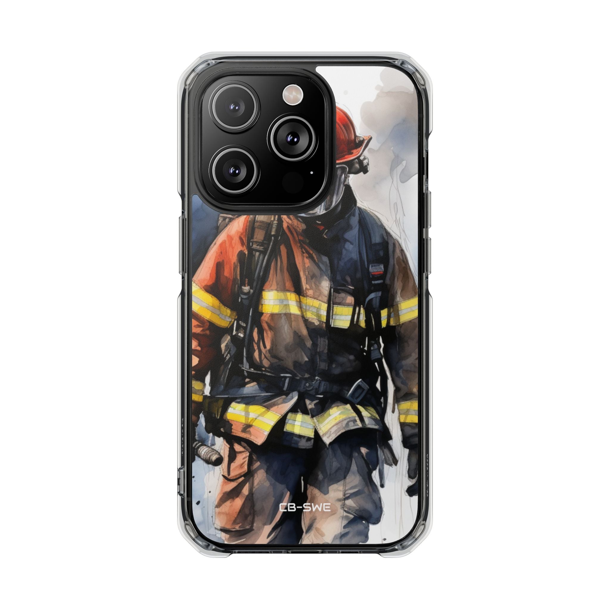 Firefighter In Motion iPhone Case - Impact