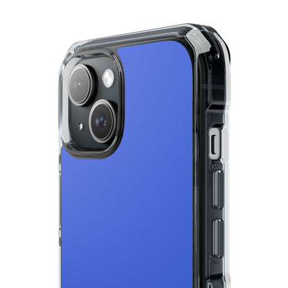 Royal Blue - Clear Impact Case for iPhone