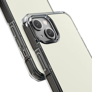 Elfenbeinfarben | Handyhülle für iPhone (Clear Impact Case – magnetisch)