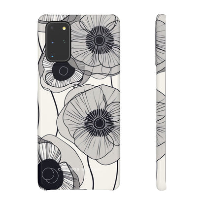 Modern Minimalist Flowers Samsung S20 - Slim Phone Case