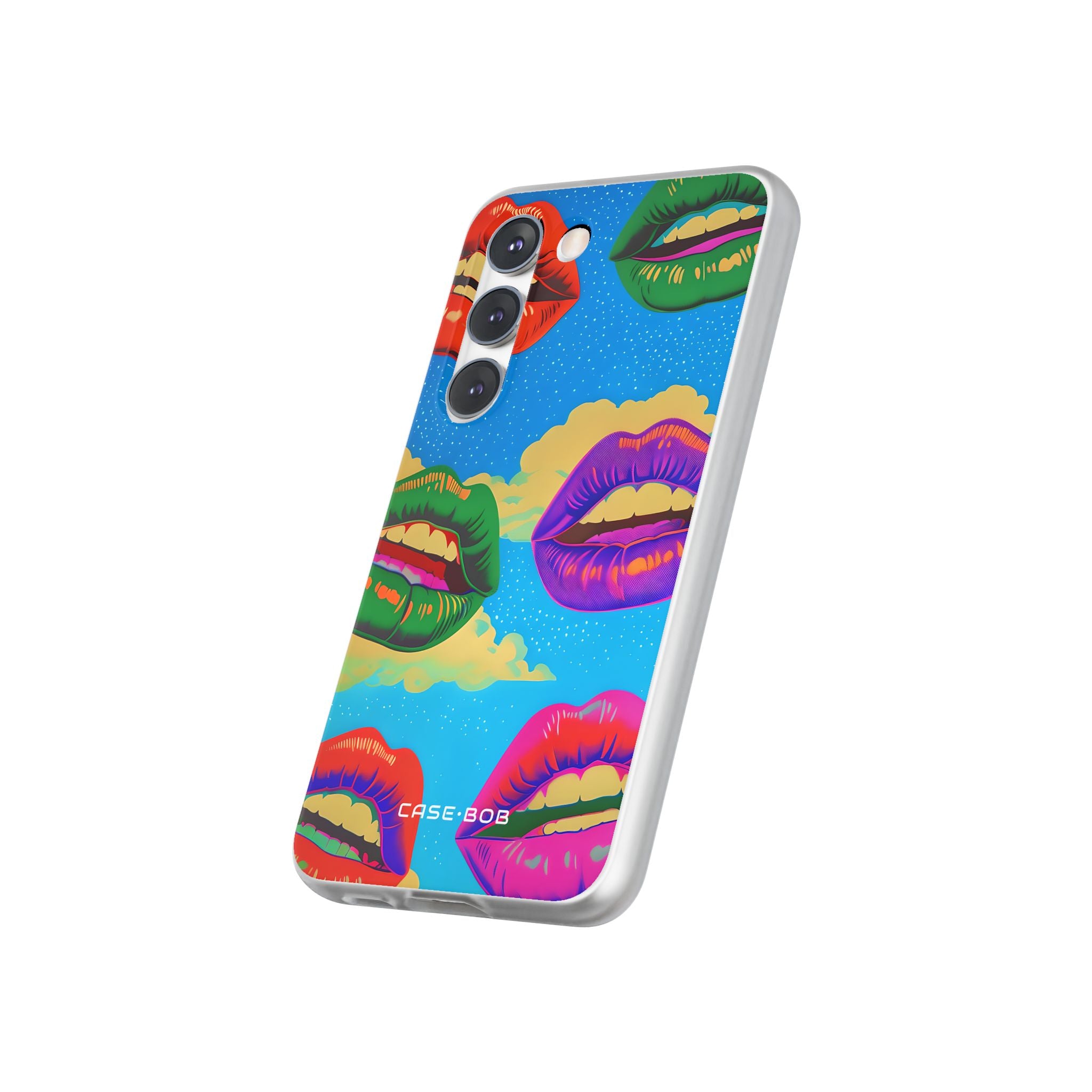 Colorful Lipscape Samsung S23 Case - Soft