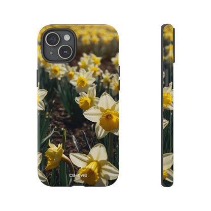 Golden Daffodils Bloom - iPhone Case
